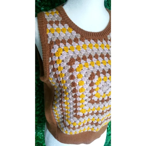 23. J.Crew Crochet sweater-vest - Picture 6 of 11